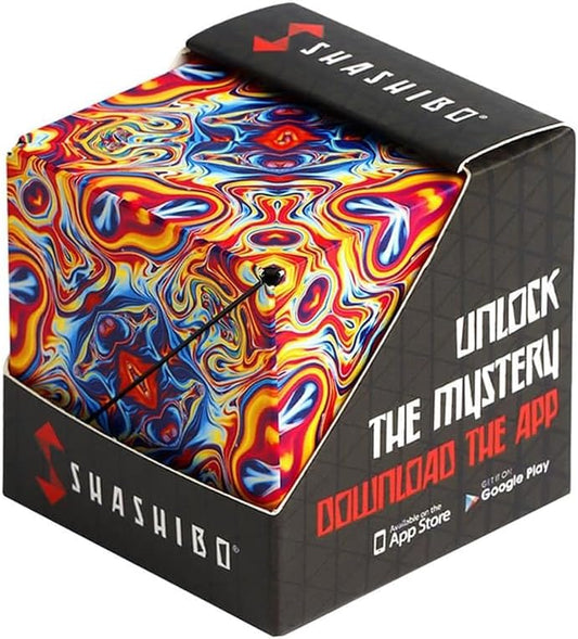 Neurospicy London Pick • SHASHIBO Magnetic Shape‑Shifting Cube – 70+ Forms, Fidget & Focus Tool